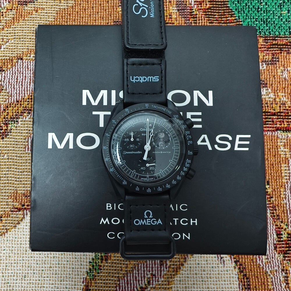 Swatch X Omega Mission To The Moonphase - New Moon Watch